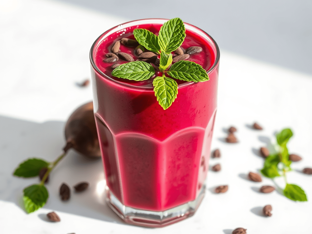 Simple Swap: Sugary Smoothie to Beetroot Cacao&nbsp;Smoothie